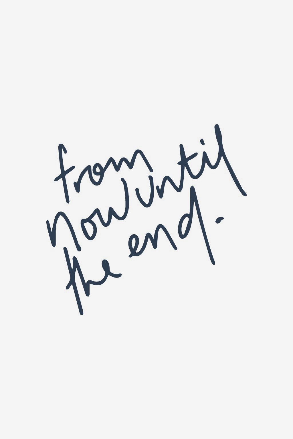 Van nu tot het einde